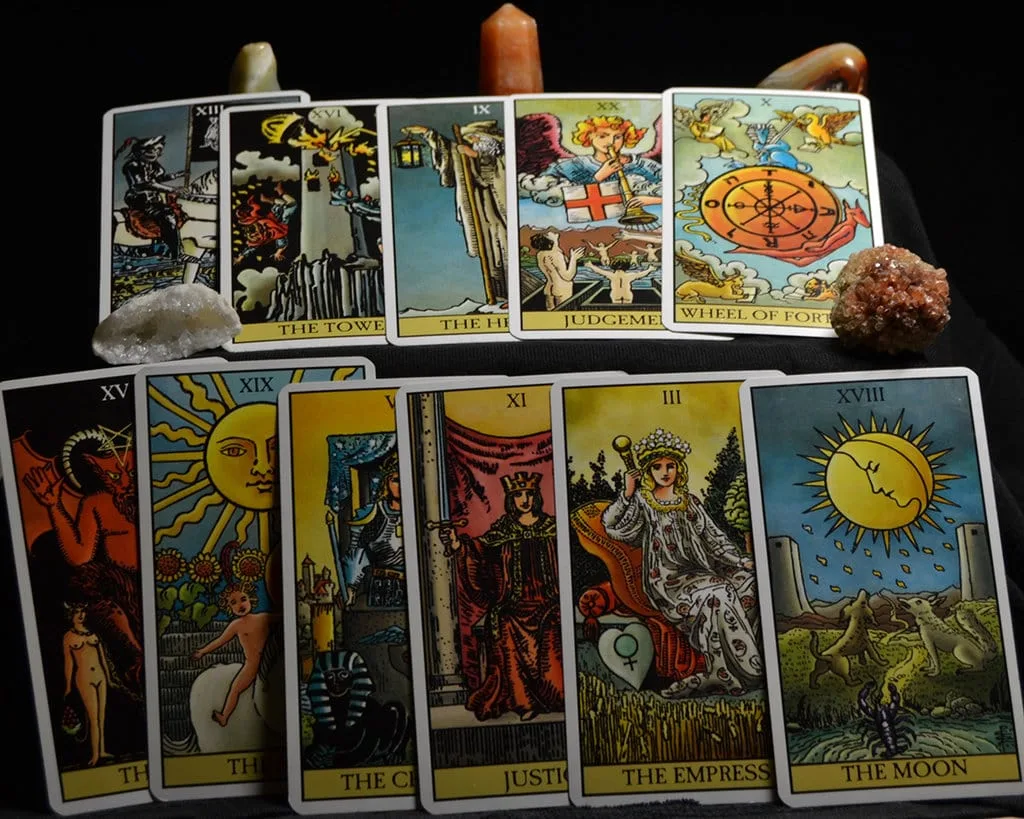 Magical Tarot Cards, Explanations And Tarot Deck Origins, Love Or Hate The 78 Raider waite tarot cards