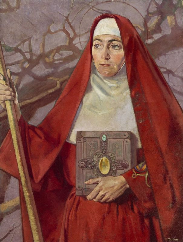 Saint brigid by patrick joseph tuohy