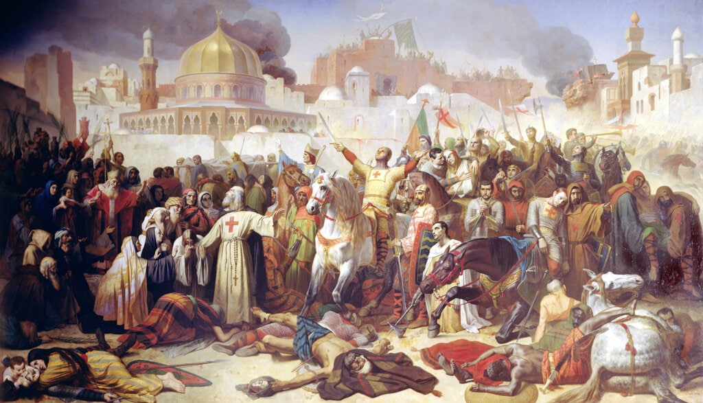 The fall of the knights templar and fear of friday the 13th. Taking of jerusalem by the crusaders, 15th july 1099