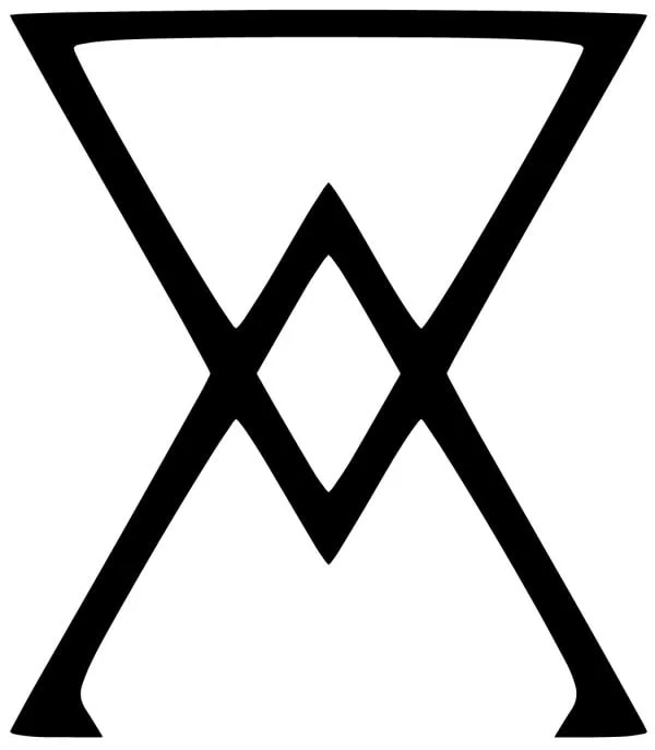 The symbol for arsenic in alchemy
