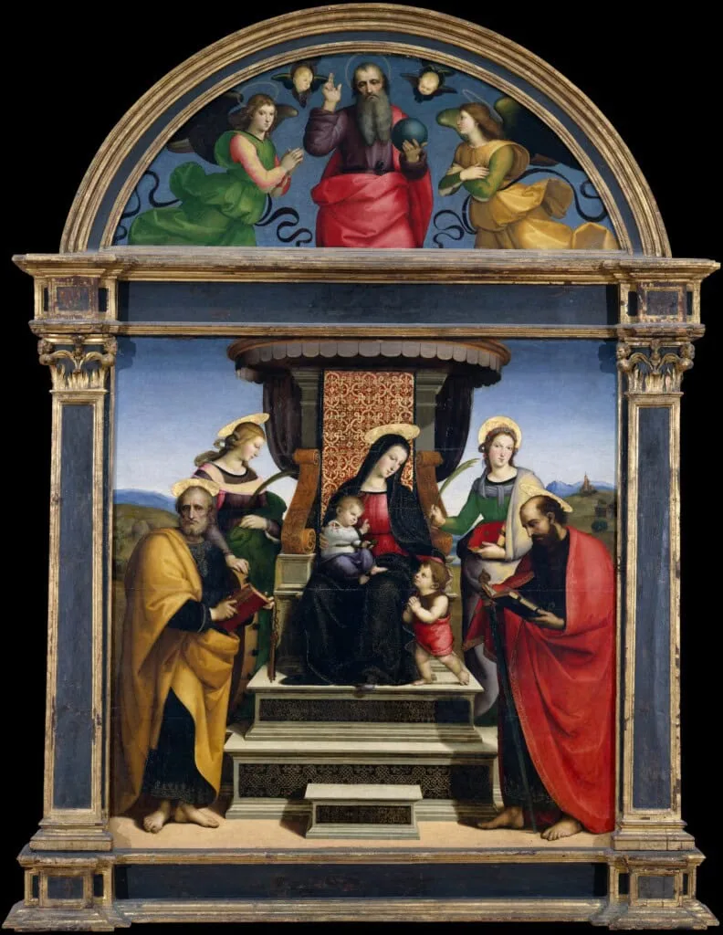 Mary the Queen of Angels and Saints