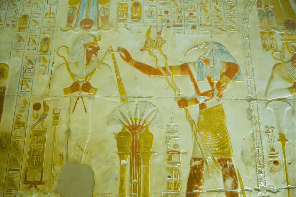 The egyptian god thoth