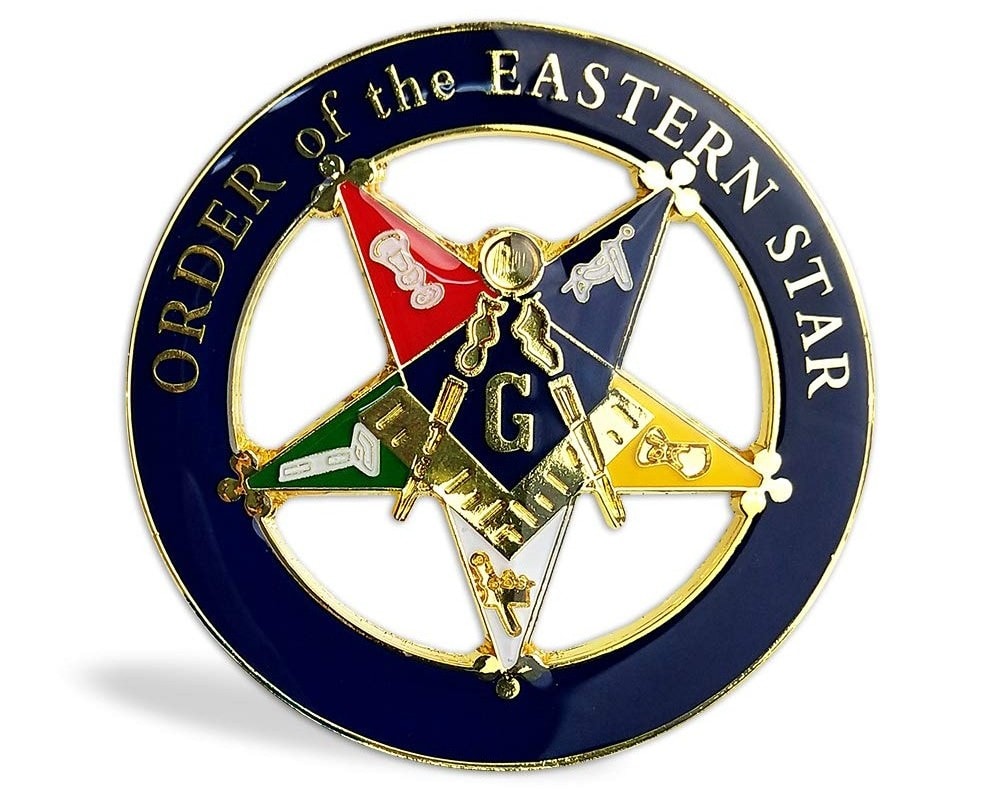 The order of the eastern star emblem