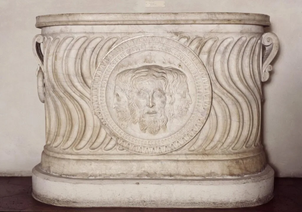 Three Faced God Vultus Trifrons Altar