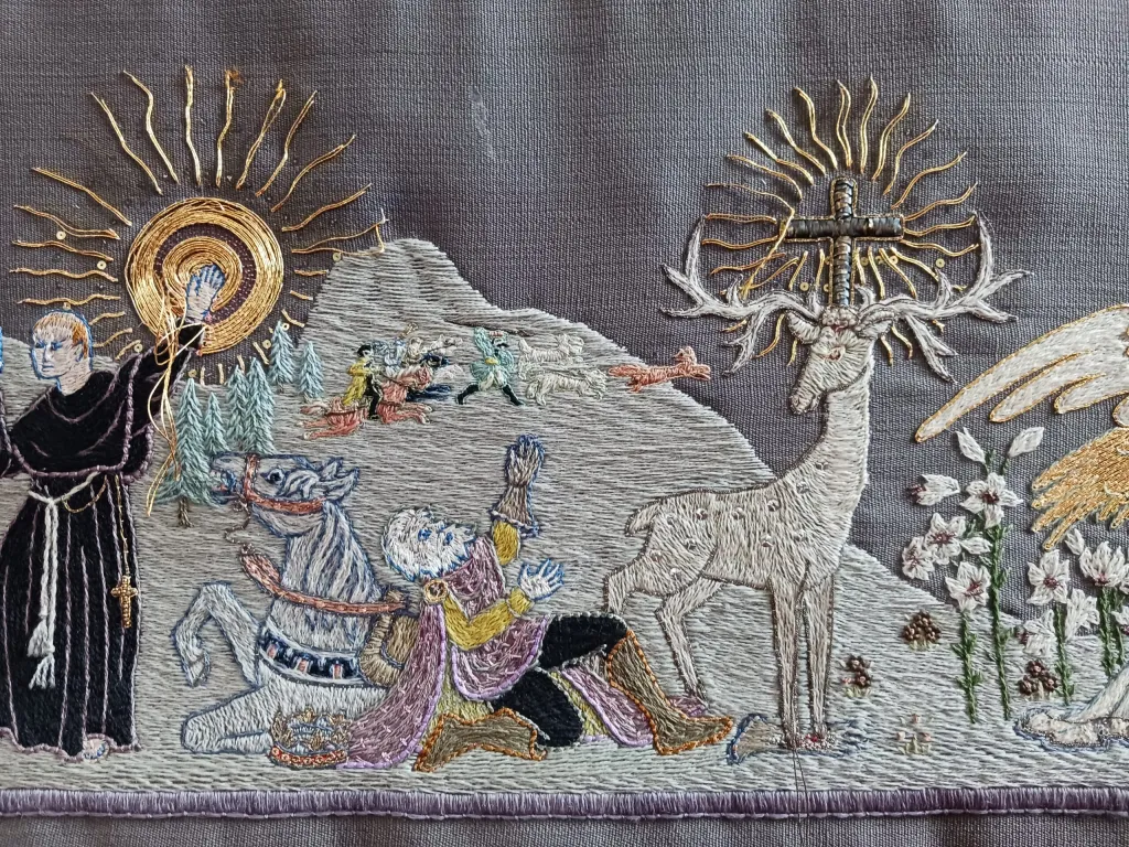 Templarkey - horse of st derfel: holy stag? Welsh derfel and king arthur