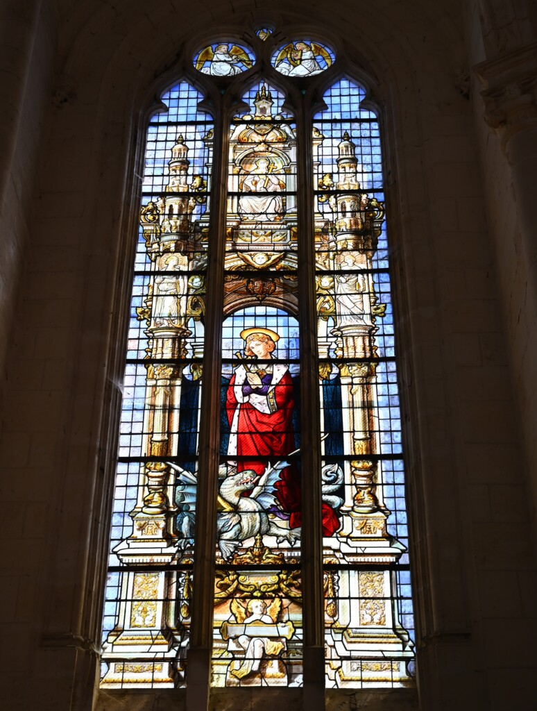 Ecclesia and Synagoga: Shekhinah and Mary Magdalene? From Strasbourg Cathedral to La Rochefoucauld Ecclesia above Saint George and the Dragon