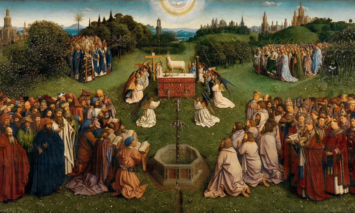 Ecclesia and Synagoga: Shekhinah and Mary Magdalene? From Strasbourg Cathedral to La Rochefoucauld The Ghent Altarpiece