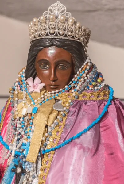 Statue of sara-la-kali, patron saint of the gypsies
